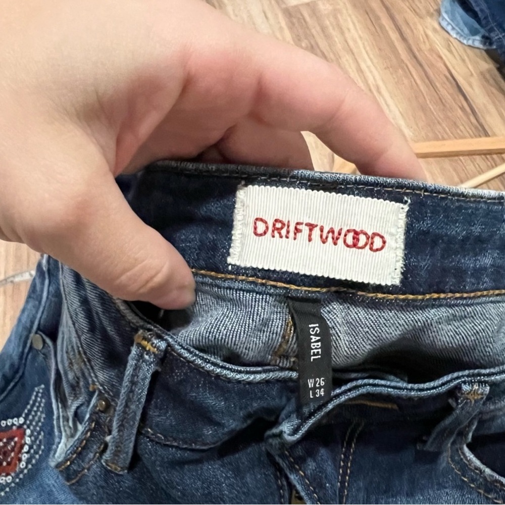 DRIFTWOOD Isabel High Rise Flare Jeans - Picture 8 of 12